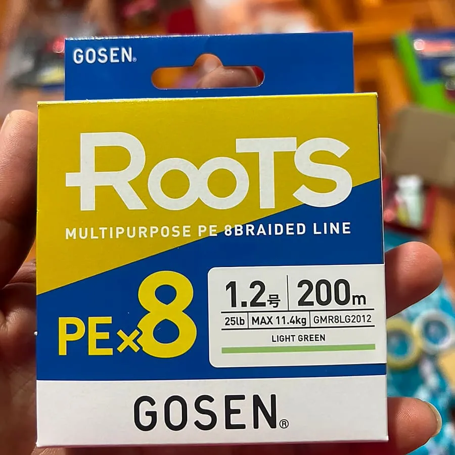 Comprar GOSEN ROOTS X8 PE 1.2 (25 lb) 200M en Perú