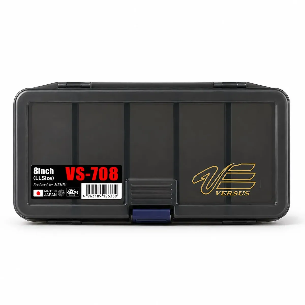 Comprar MEIHO LURE BOX 214 x 118 x 45mm VS-708 SMOKE BLACK en Perú
