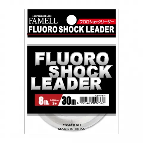Comprar  YAMATOYO FLUORO SHOCK LEADER #4 (16 lb) - 20m FLUOROCARBON CLEAR en Perú