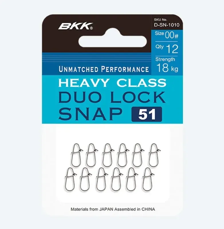BKK DUOLOCK SNAP-51 #1 (12 pcs/pack)