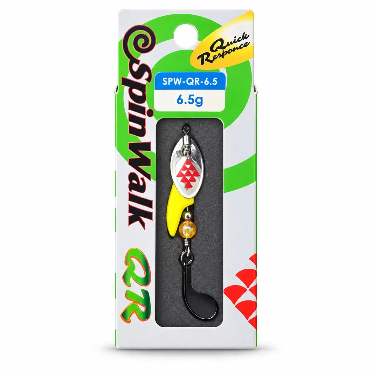 PALMS SPINWALK Weight 6.5g spinner Silver yellow